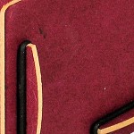 laptopstandaard 'KLEURIG!', donkerrood